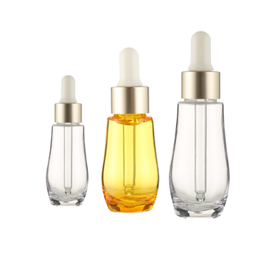 Plastic Essential Oil Bottle Petg Facial Cosmetic Dropper Serum Bottle