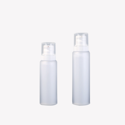 20ml 40ml 60ml 120ml Cosmetic Double Wall Frosted Lotion Pump Spray Bottle