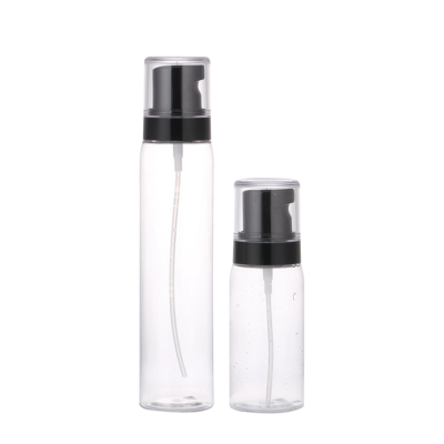 100ml 120ml PET Clear Plastic Fine Mist Cosmetic Spray Bottle