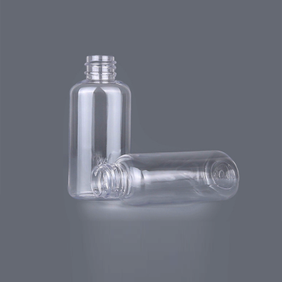 Hand Wash Disinfectant Bottle Clear Squeezed Pet Hand Sanitizer Bottle With Flip Top Cap