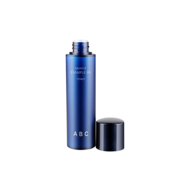 Blue Skin Care Plastic Bottle 150ml Liquid Cosmetic Face Toner Bottle