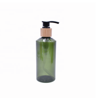 Cosmetics Packaging Lotion Bottle 100ml  Green Bamboo Plastic Cosmetic Bottle