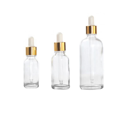 5ml 10ml 15ml 20ml 30ml 50ml 100ml Clear Essential Oil Cosmetic Glass Dropper Bottle