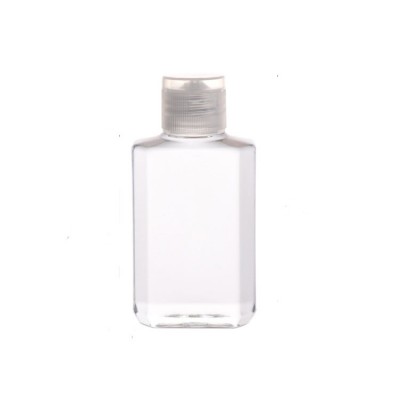 60ml Pet Hand Sanitizer Plastic Bottle For Disposable Hand Sanitizer Gel