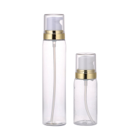 Cosmetic Packaging Pet Plastic Bottle 100ml 120ml Plastic Spray Cosmetic Bottle